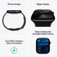 Pametni sat APPLE Watch S10 GPS, 46mm Silver Alu Case with Blue Cloud Sport Loop