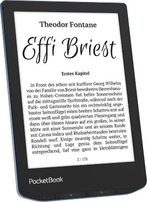 E-Book Reader POCKETBOOK Verse Pro, 6" Touch, 16GB, WiFi, plavi