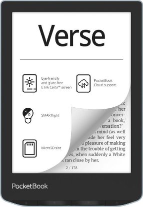 E-Book Reader POCKETBOOK Verse, 6" Touch, 8GB, WiFi, plavi
