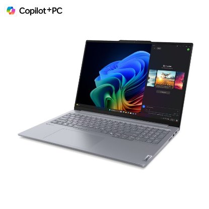 Laptop LENOVO ThinkBook 16 G7 21NH000FSC / Snapdragon X Plus X1P-42-100, 32GB, 1TB SSD, Qualcomm Adreno, 16" WUXGA IPS, Windows 11 Pro, sivi