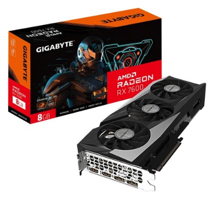 Grafička kartica GIGABYTE Radeon RX 7600 Gaming OC, 8GB GDDR6