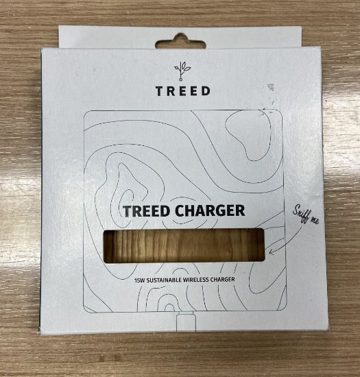 RABLJENI - Bežični punjač TREED Pale Ash Qi, 15W, MagSafe
