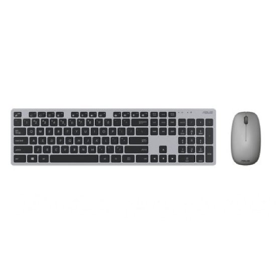 Tipkovnica + miš ASUS W5000, siva