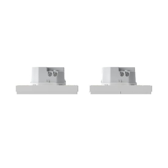 Pametni dupli zidni prekidač AQARA Smart Wall Switch H1, s neutralnom žicom, bijeli