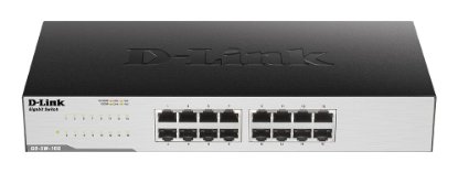 Switch D-LINK GO-SW-16G, Gigabit GOSwitch, 10/100/1000 Mbps, 16-port