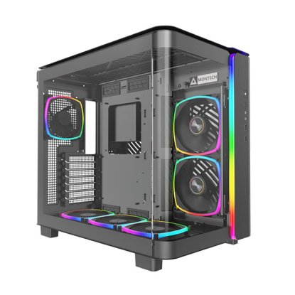 Računalo LINKS Gaming G224I / Core i7 14700KF, 32GB DDR5, 2TB SSD NVMe, nVidia GeForce RTX 5070 Ti 16GB, WiFi, bez OS, crno