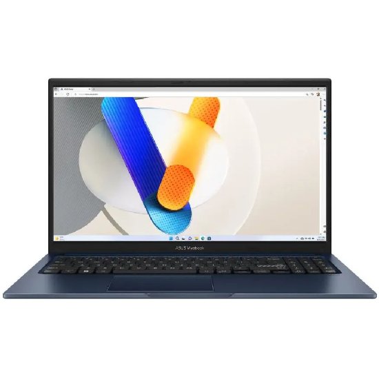 Laptop ASUS VivoBook 15 X1504VA-BQ1647 / Core i5 1235U, 16GB, 512GB SSD, Intel HD Graphics, 15.6" FHD IPS, bez OS, plavi