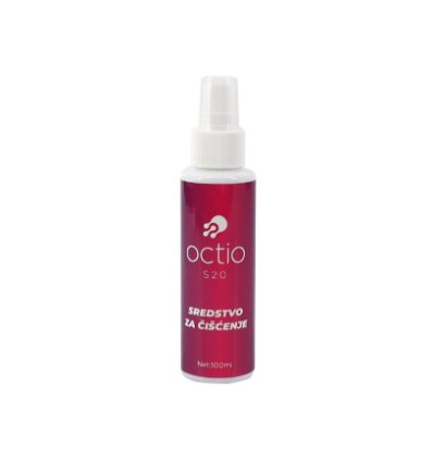 Sredstvo za čišćenje OCTIO S20, za čišćenje ekrana, 100ml, puhač zraka, rukavica, krpica, četkica