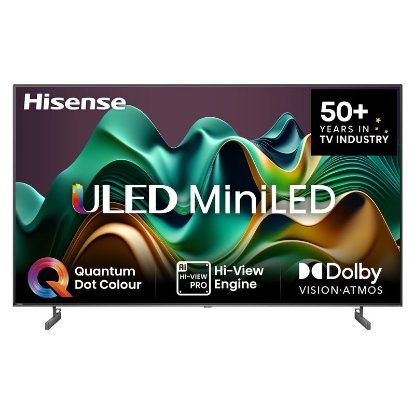 Mini-LED TV 55" HISENSE 55U6NQ, Smart TV, 4K UHD, DVB-T2/C/S2, HDMI, Wi-Fi, USB, LAN, energetski razred E