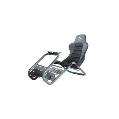 Kokpit PLAYSEAT Trophy Logitech G Edition, igraće sjedište, sivo