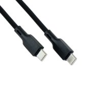 Kabel OCTIO USB-C (M) na USB-C (M), 100W, crni, 1m