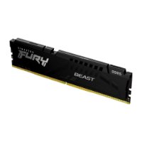 Memorija PC-44800, 64GB, KINGSTON Fury Beast Black KF556C40BBK2-64, XMP, DDR5 5600MHz, 2x32GB